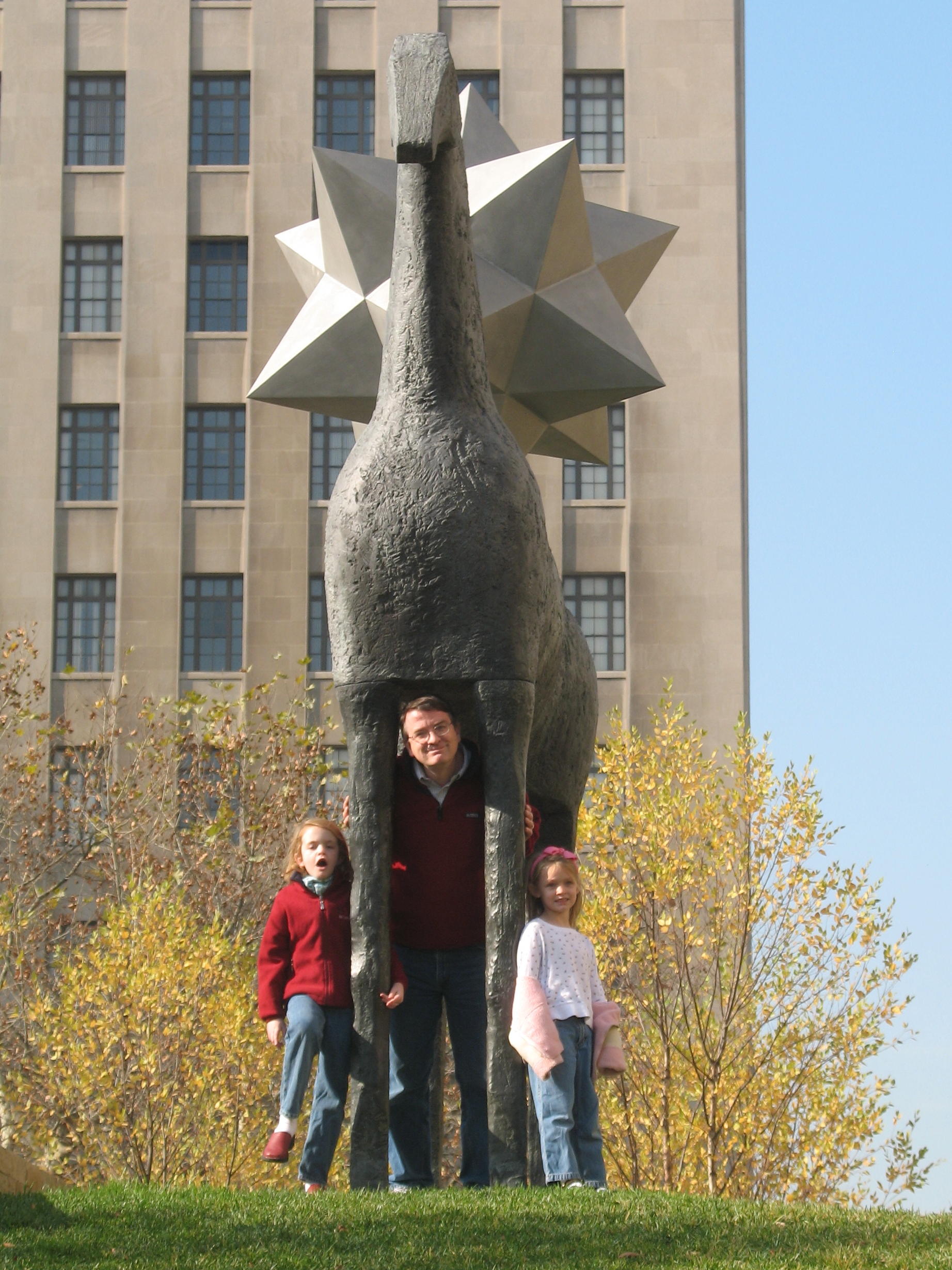 2009_11_20 City Garden JRC with horse.jpg